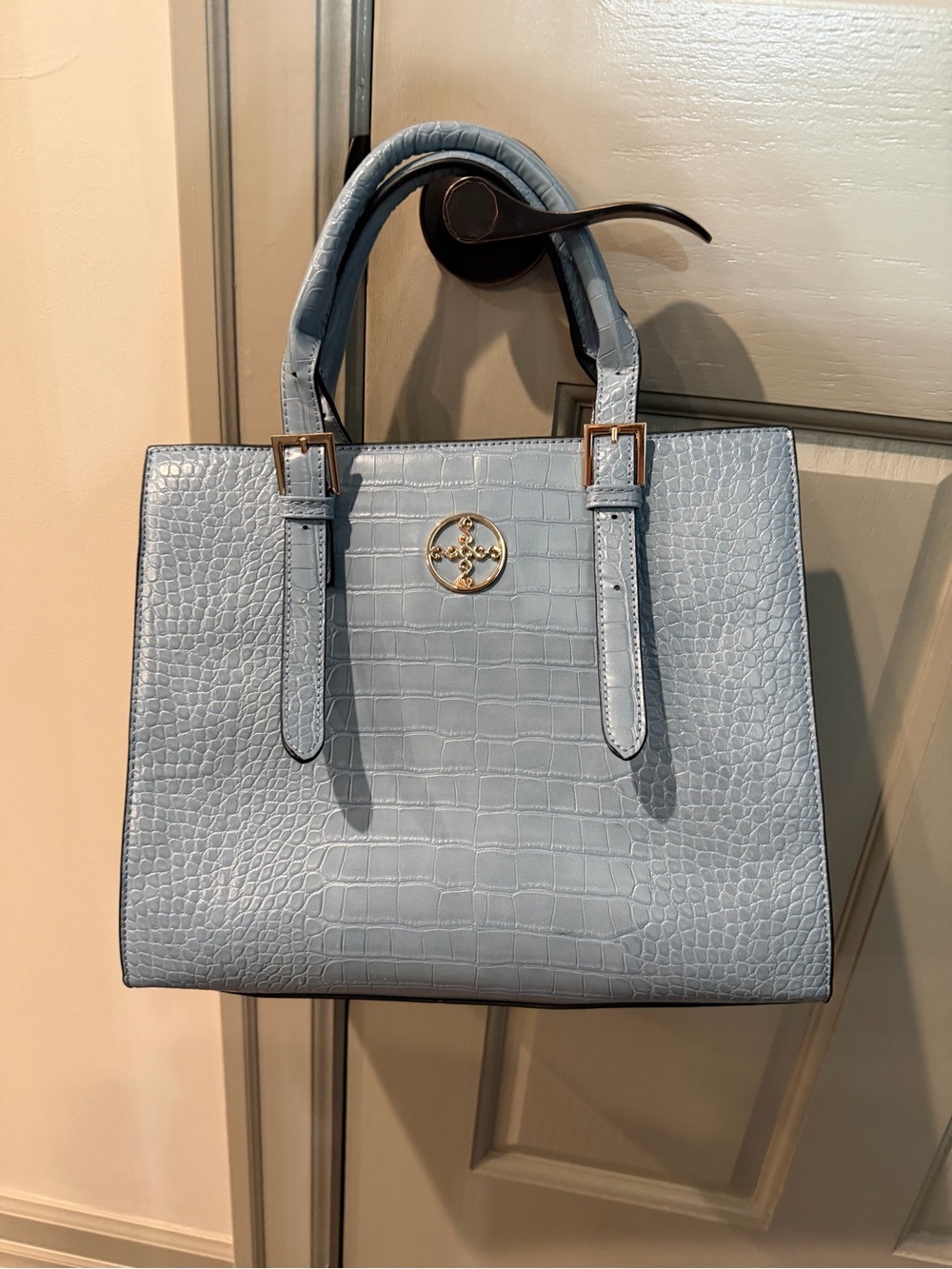 Stauer Powder Blue Power Purse
